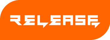 "Release" Branded Typography Design for "Release Apparel"